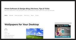 Desktop Screenshot of photosoftwareblog.com